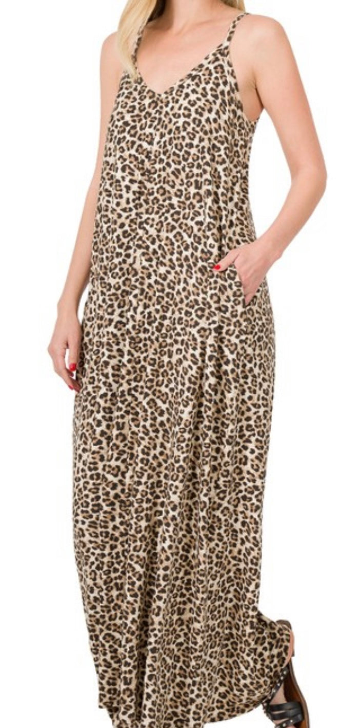 Leopard Lady Maxi Dress