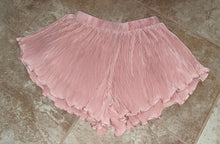 Load image into Gallery viewer, Pink Passion Pleated Shorts
