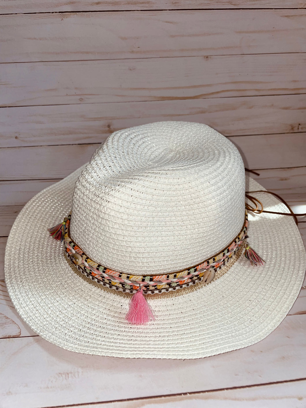 White Beach Days Hat