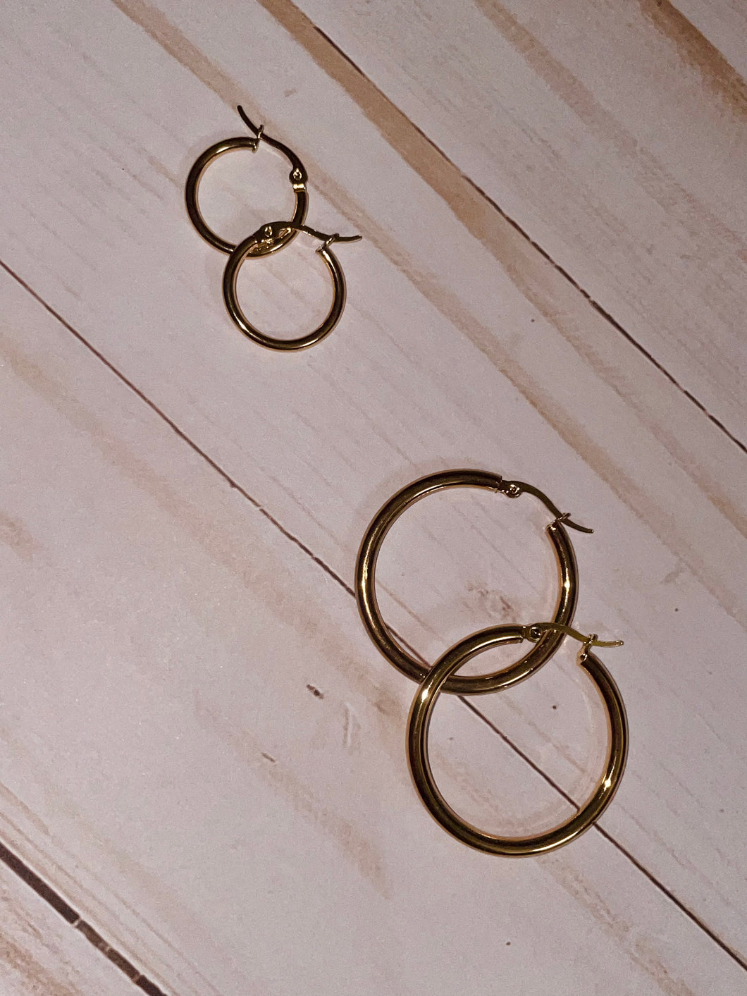 Hope Hoop Earrings