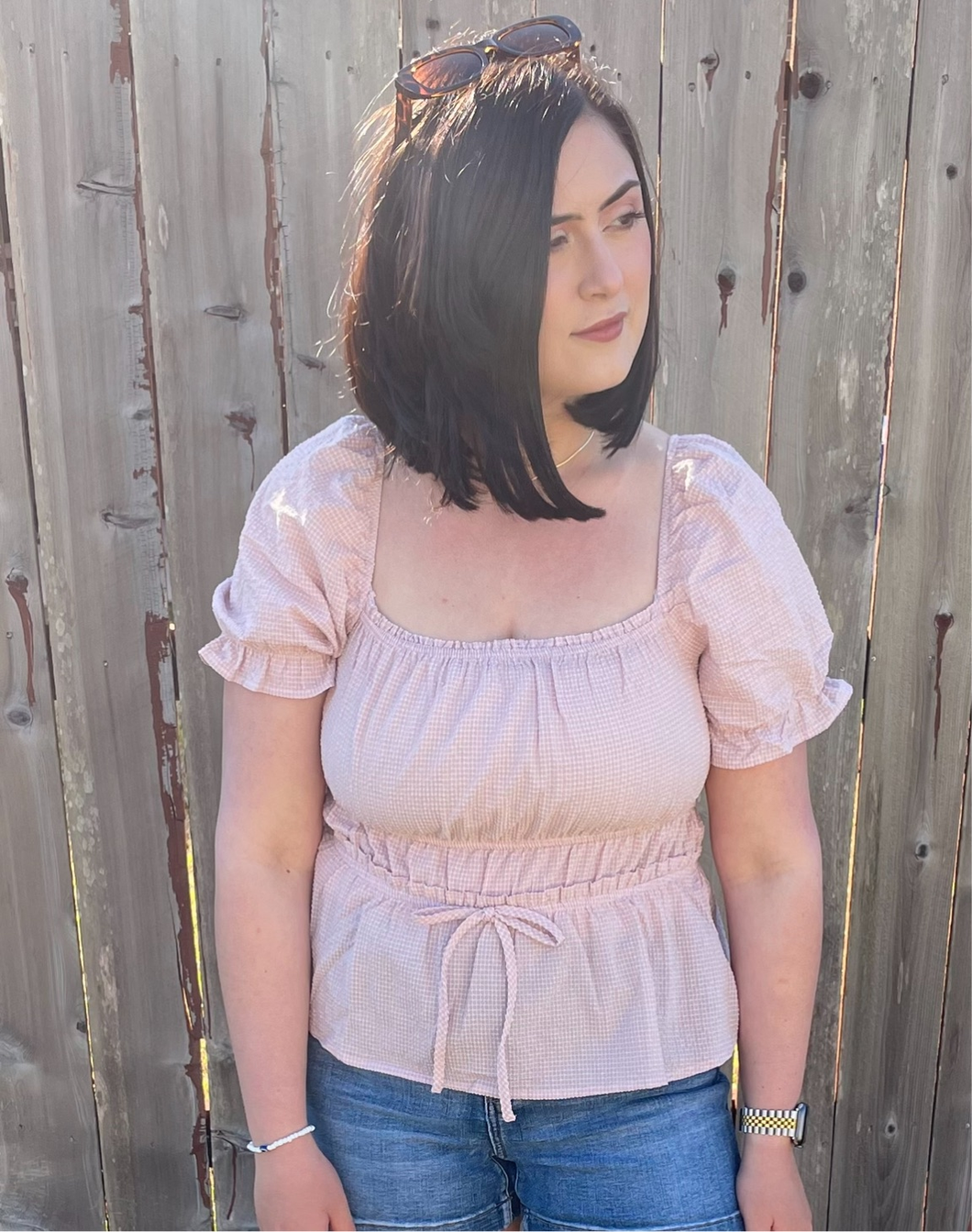 Blushing for Spring Top