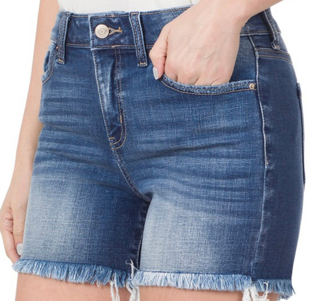 Daisy Denim Plus Shorts