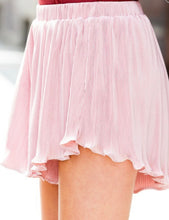 Load image into Gallery viewer, Pink Passion Pleated Shorts
